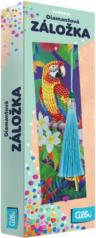 Vyrob si - Diamantová záložka Albi