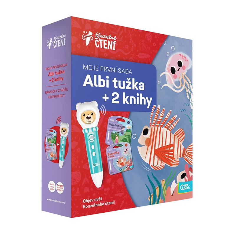 Moje první sada - Albi tužka 1.5 + 2 knihy Albi