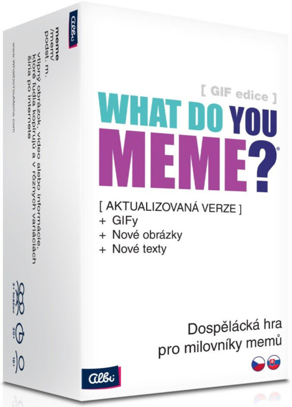 Albi What Do You Meme - GIF edice (CZ/SK)