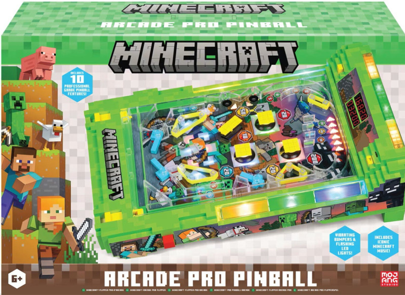 Minecraft Arcade Pro Pinball – Overworld ALBI