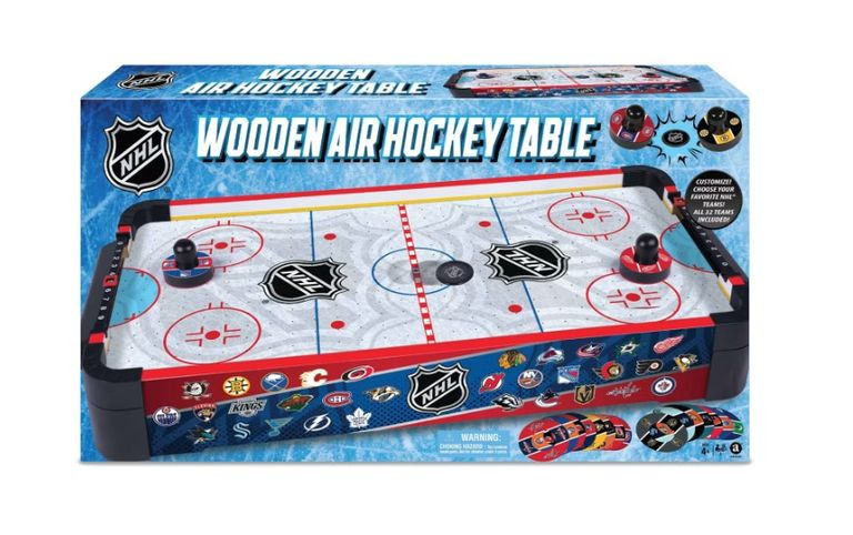 NHL Wooden Tabletop Air Hockey ALBI