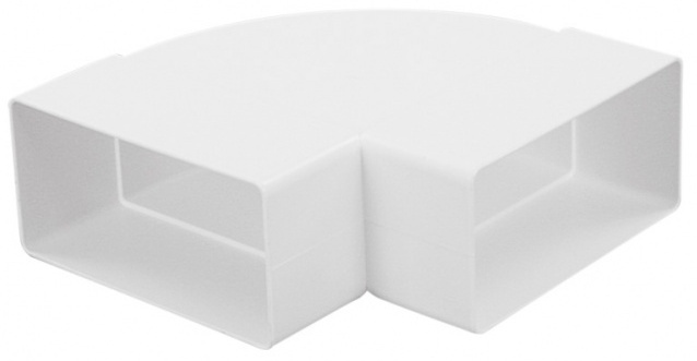 Koleno ploché vodorovné HACO CKH 220×55 mm