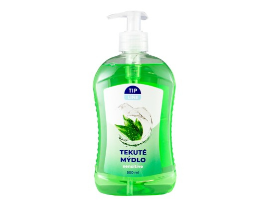 Tekuté mýdlo Tip Line - sensitive, 500 ml