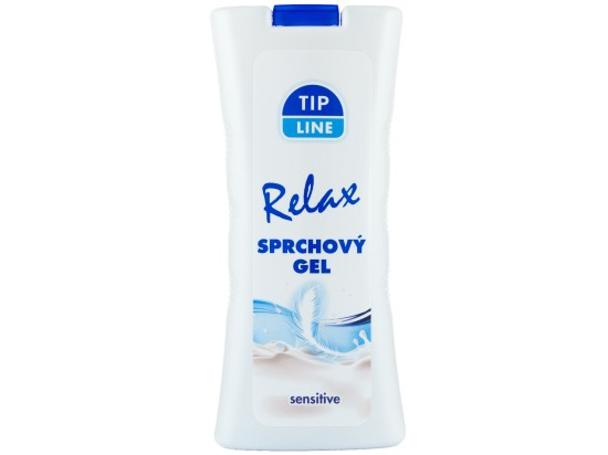 Sprchový gel Tip Line Relax - sensitive, 500ml