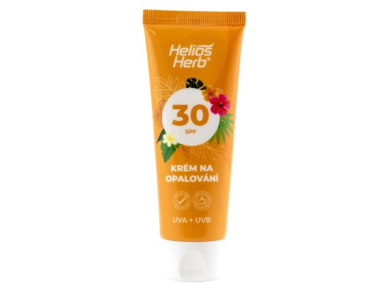 Helios Herb krém na opalování SPF30 75 ml cestovní balení