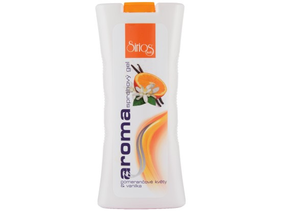 Sirios herb Aroma sprchový gel pomerančové květy a vanilka 500ml