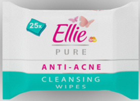 Ellie Young čistící ubrousky proti akné 25ks