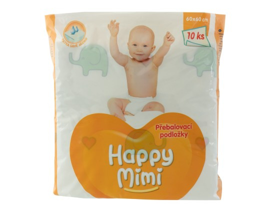 Happy mimi přebalovací podložky 10ks