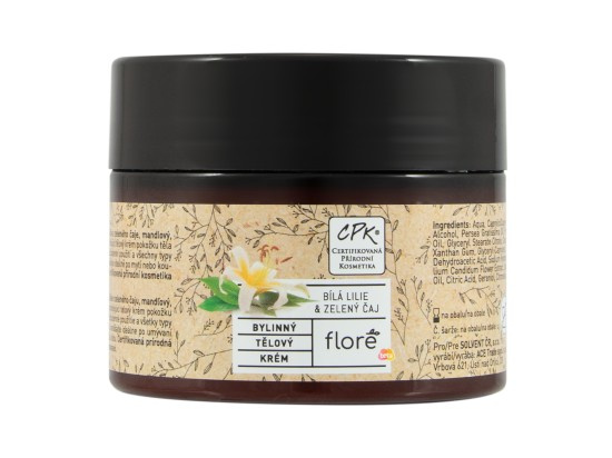 Floré Těl krém 150ml bílá lilie&zel čaj