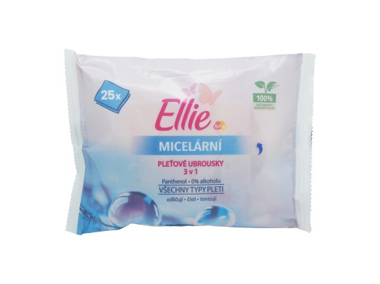 Ellie micelární ubrousky (25ks/balení)