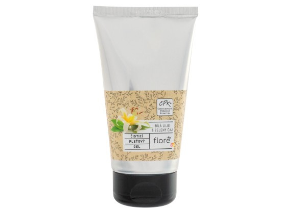 Floré  čisticí pleťový gel bílá lilie & zelený čaj 150 ml