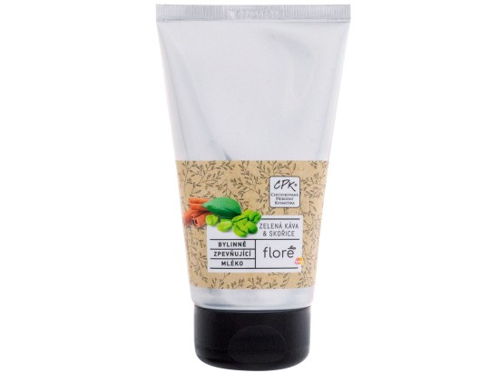 Floré  bylinné zpěvňující mléko zelená káva & skořice 150 ml