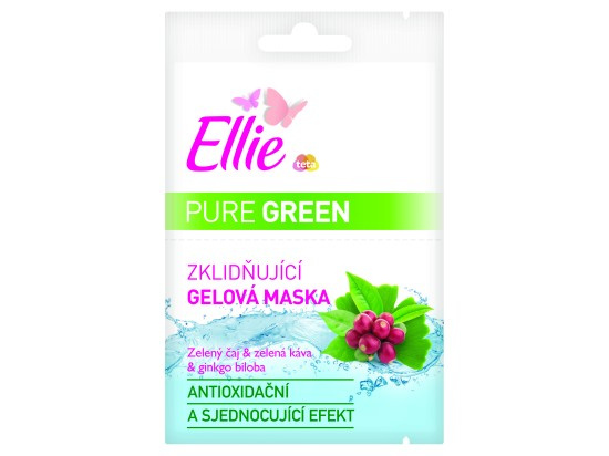 Ellie čist gel maska 2x8ml PURE GREEN