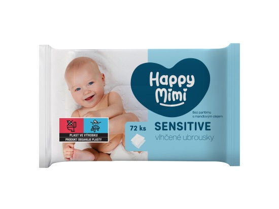 SOLVENT všechny privatky PKS Happy Mimi ubrousky (72ks/fol) mandle