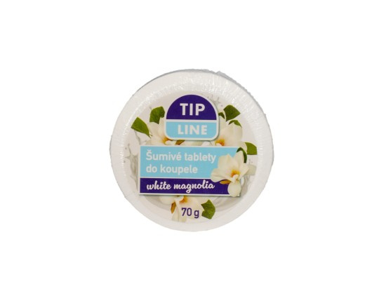 Tip Line pastilka do koupele 70g , mix variant, 1ks
