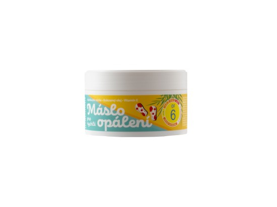 Helios Herb opalovací máslo SPF 6 s Vitaminem E 200 ml