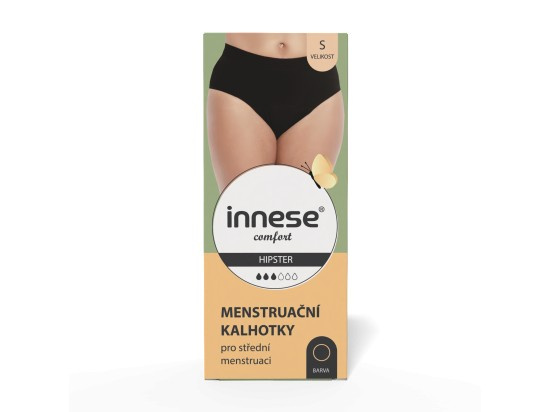 innese Menstruační kalhotky pro střední menstruaci S