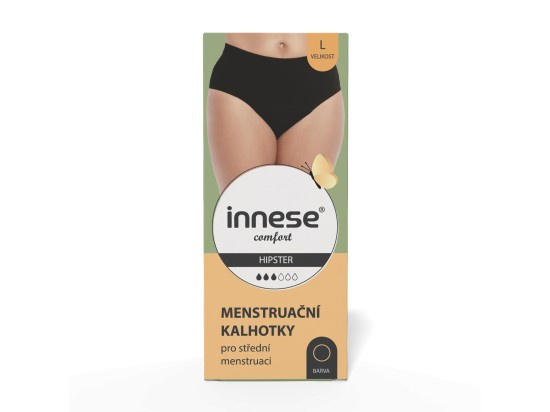 innese Menstruační kalhotky pro střední menstruaci L