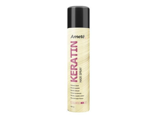 Ameté lak na vlasy 250ml Keratin