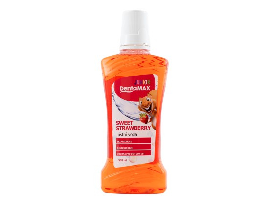 DentaMAX ÚV 500ml JUNIOR Strawberry