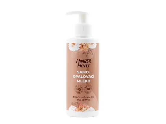 Helios Herb samoopalovací mléko 200ml