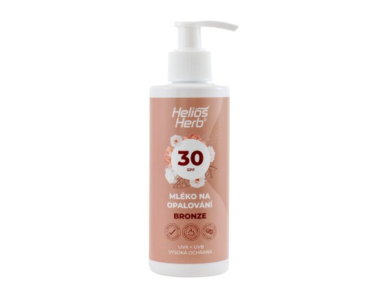 Helios Herb mléko op bronze 200ml SPF30