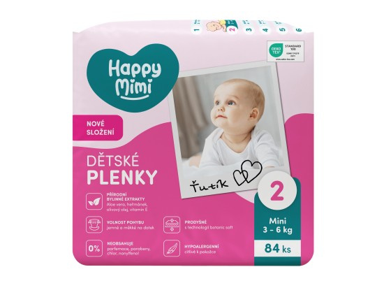 Happy Mimi JUMBO 2 (84ks/fol) Mini