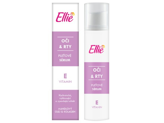 Ellie pleť sérum 15ml oči a rty Vit E