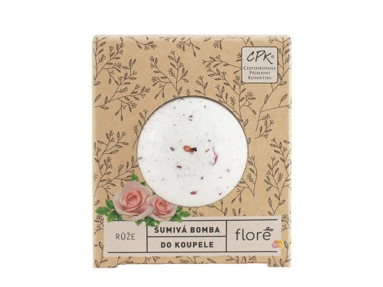 Floré šumivá bomba 110g růže