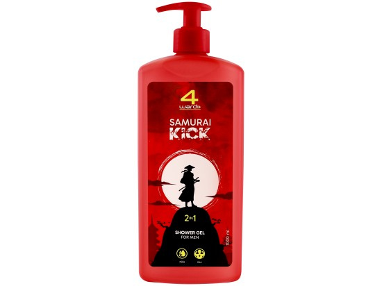 4Ward Sprchový gel Samurai Kick 1 000 ml