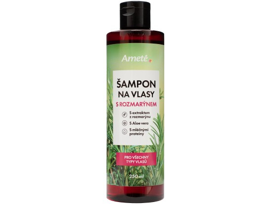 Ameté šampon 250ml s rozmarýnem