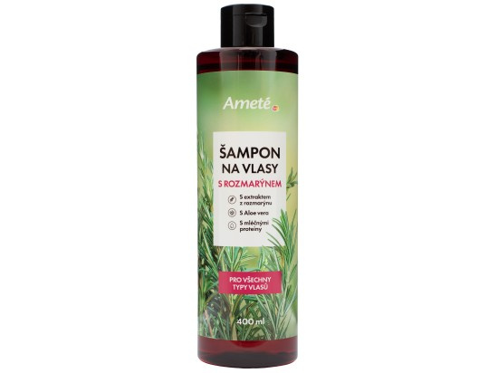 Ameté šampon 400ml s rozmarýnem
