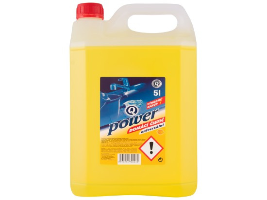 Q Power - univerzální domácí čistič - citron 5 l