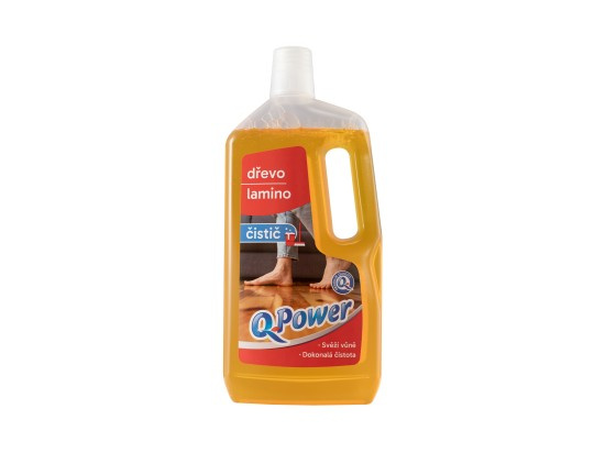 Q Power čistič 1l dřevo lamino