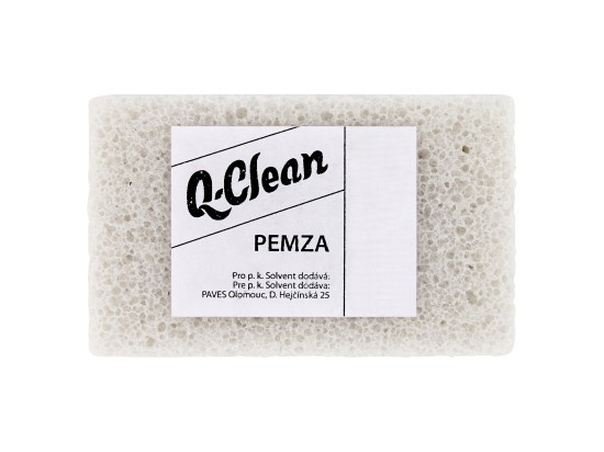Q-CLEAN Pemza bílá 1 ks