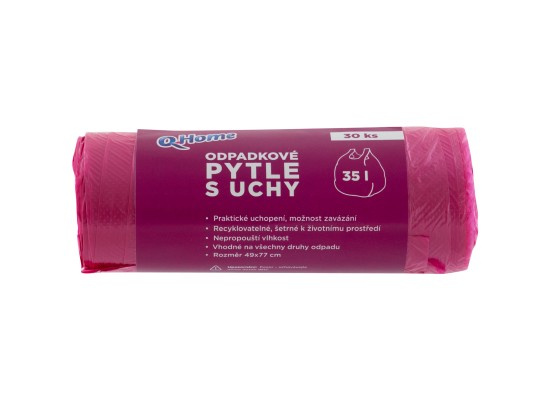 Q Home pytle odpad s uchy 35l (30ks/fol)