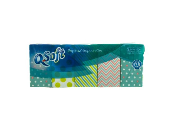 Q Soft kapesník (20x10ks/fol) 3vr