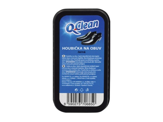 Q-CLEAN Houbička na boty černá 1 ks