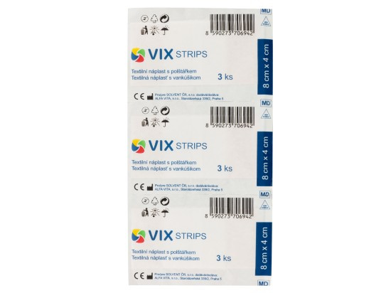 VIX náplast střihaná 6 cm x 2 cm 5 ks