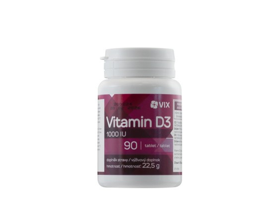 VIX Vitamin D3 1000IU 90 tablet