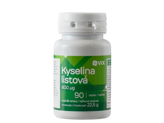 VIX Kyselina listová 90 tablet