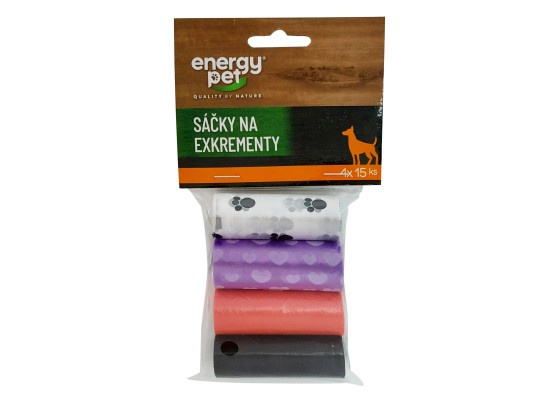 Energy Pet sáčky na exkrementy(4x15/bli)