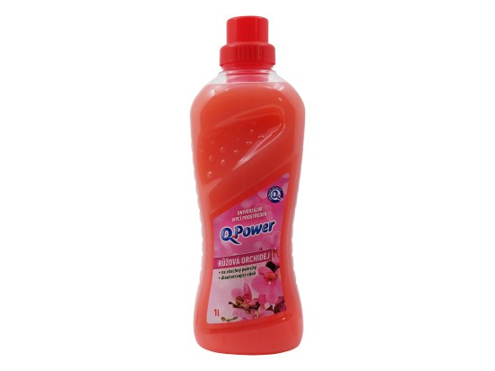 Q Power univ čistič 1l Růžová orchidej