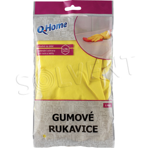 Q Home gumové rukavice L/XL