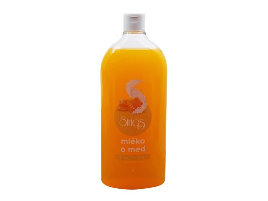Sirios herb tekuté mýdlo Mléko Med 1000 ml