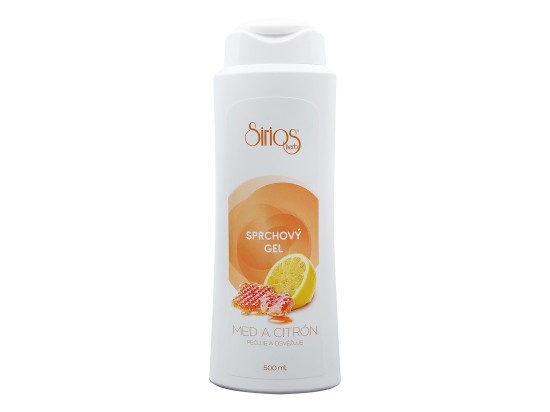 Sirios Herb sprchový gel 0,5l Med a citrón