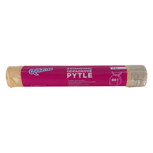 Q Clean - zatahovací pytle na odpadky - 60 l, 8 ks, 12 mikronů