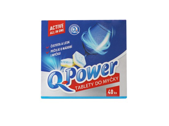 SOLVENT všechny privatky PKS Q Power myčka (40ks/kra) All in one