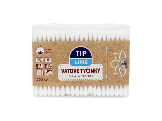 Tip Line vatové tyčinky(200ks/krabice)