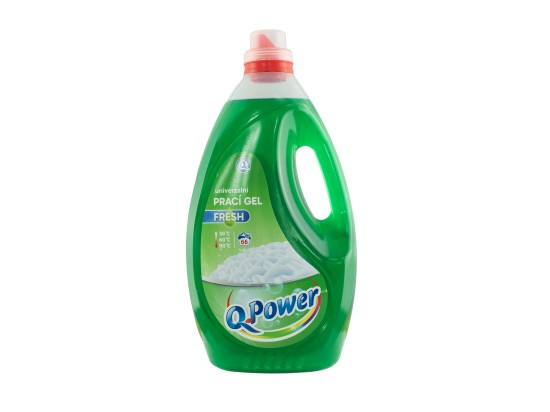 Q Power prací gel 66PD uni Fresh